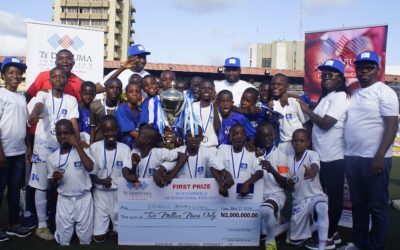 TY Danjuma Foundation award prizes to winners of 2019 Channels International Kids cup