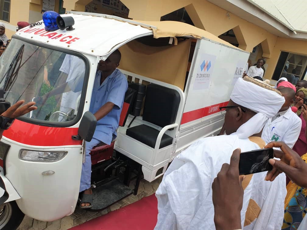 TY Danjuma Foundation commissions a community based emergency health transport in Niger State